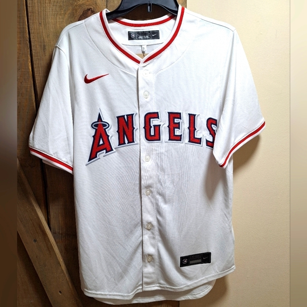A Nike official MLB Los Angeles Angels blank jersey in Varuous Sizes. NWT